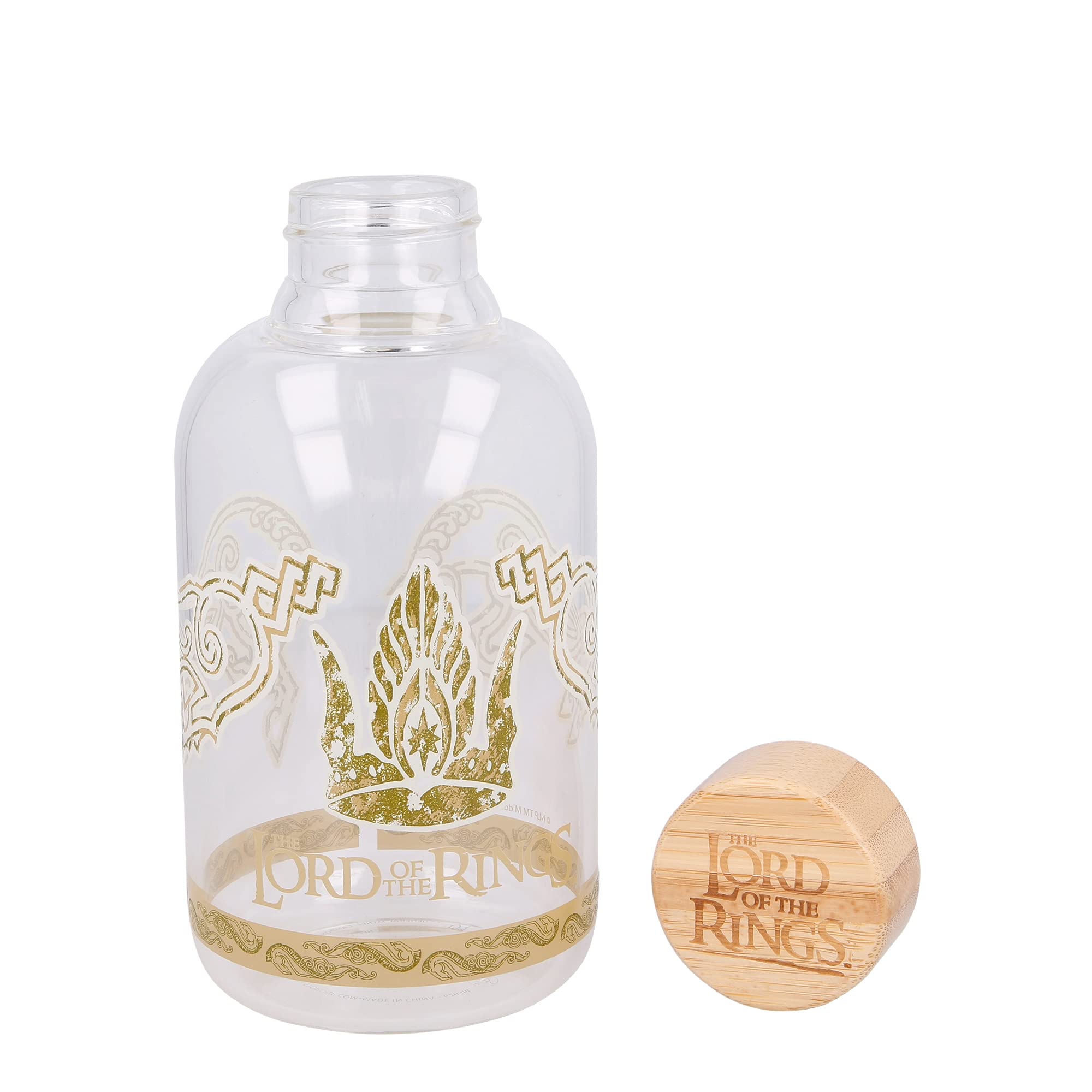 Stor8412497020645vidrio Botella, 620 Ml Capacidad, SeñOr De Los Anillos Stor8412497020645vidrio Botella, 620 Ml Capacidad, SeñOr De Los Anillos